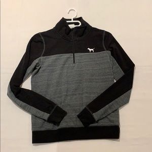 PINK Victoria Secret Quarter-Zip Sweater